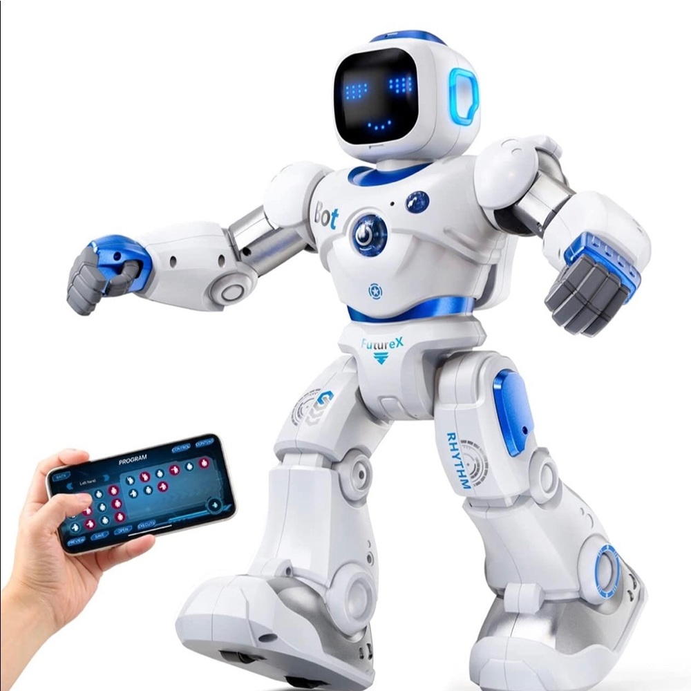 Ruko Smart Robot Kids Large Programmable Interactive RC Robot with Voice Control